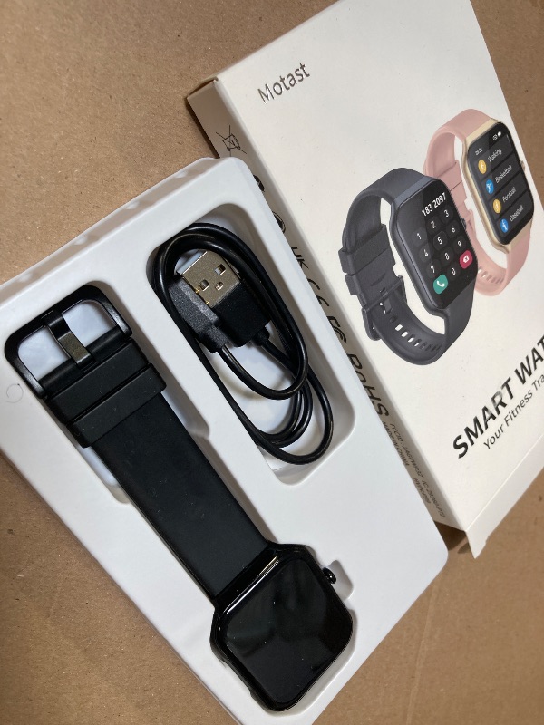 Photo 1 of Smart Watch(Answer/Make Call), 1.96" HD Smartwatch for Men Women, 2025 Fitness Activity Tracker with 110+ Sport Modes/Heart Rate/Sleep Monitor/Pedometer, IP68 Waterproof Fitness Watch