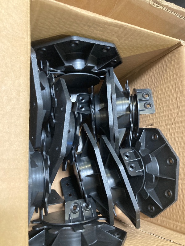 Photo 1 of 10PCS Adjustable Plastic Pedestal Paver(1.37" to 2.36") ,Deck Support Floor Raising,Adjustable Decking & Flooring Support Pedestal