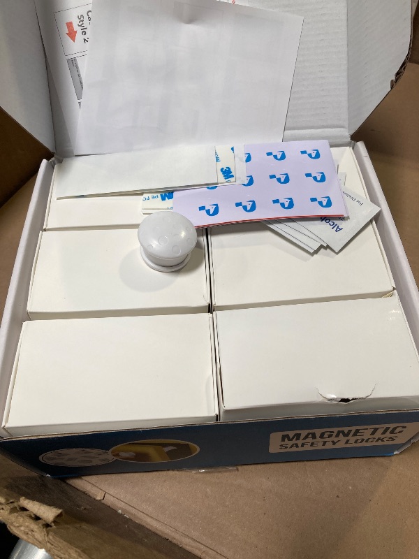 Photo 1 of Cabinet Locks for Babies?48Locks+10Keys) Magnetic Child Locks for Cabinets Baby Proofing Cabinets-HelloPony
