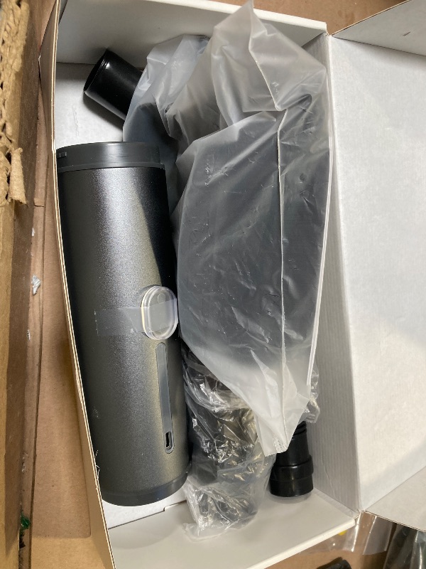 Photo 1 of Car Vacuum Portable Cordless Handheld Vacuum Cleaner 4-in-1 Mini Cordless Vacuum with 2 Suction Modes and 16800pa Suction Power Blowing & Inflating 2 Modes Handheld Vacuum for Car, Desk, Keyboards