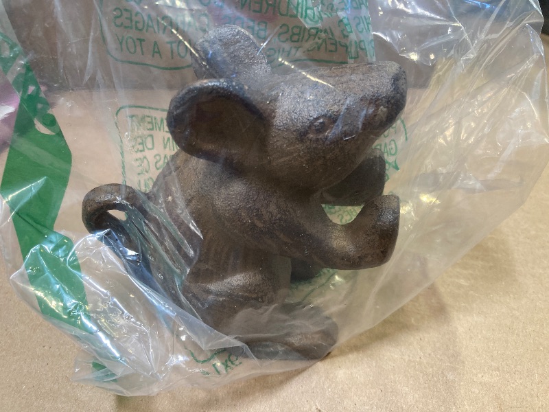 Photo 1 of Comfy Hour Antique and Vintage Animal Collection Cast Iron Mouse Door Stopper
