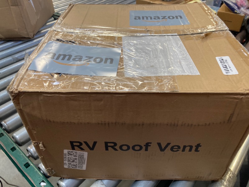 Photo 1 of OUTPRIZE Upgraded Remote Control RV Roof Vent Fan, 12V DC 14" Quiet RV Roof Fan with Rain Sensor, 10-Speed, Reversible