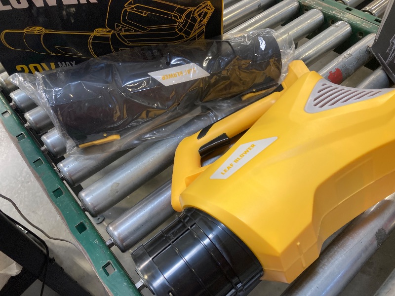 Photo 1 of VERVEWAVE Cordless Leaf Blower for Dewalt 20V Max Battery (No Battery), Electric Blower Cordless Up to 500CFM with 5-Speed Mode, Powerful Leaf Blower for Lawn Care Dust/Snow Blowing (Tool Only)