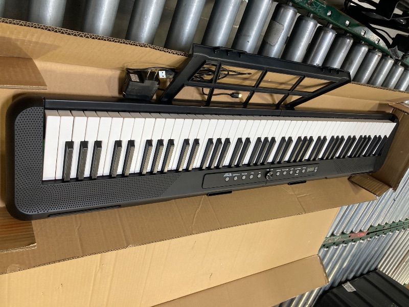 Photo 1 of 88 Key Digital Piano, Semi Weighted Electronic Keyboard Piano with Music Stand, Power Supply,Bluetooth, MIDI, for Beginner Professional at Home, Stage