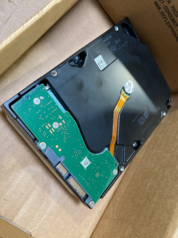 Photo 1 of Seagate IronWolf Pro, 16 TB, Enterprise NAS Internal HDD –CMR 3.5 Inch, SATA 6 Gb/s, 7,200 RPM, 256 MB Cache for RAID Network Attached Storage (ST16000NT001)
