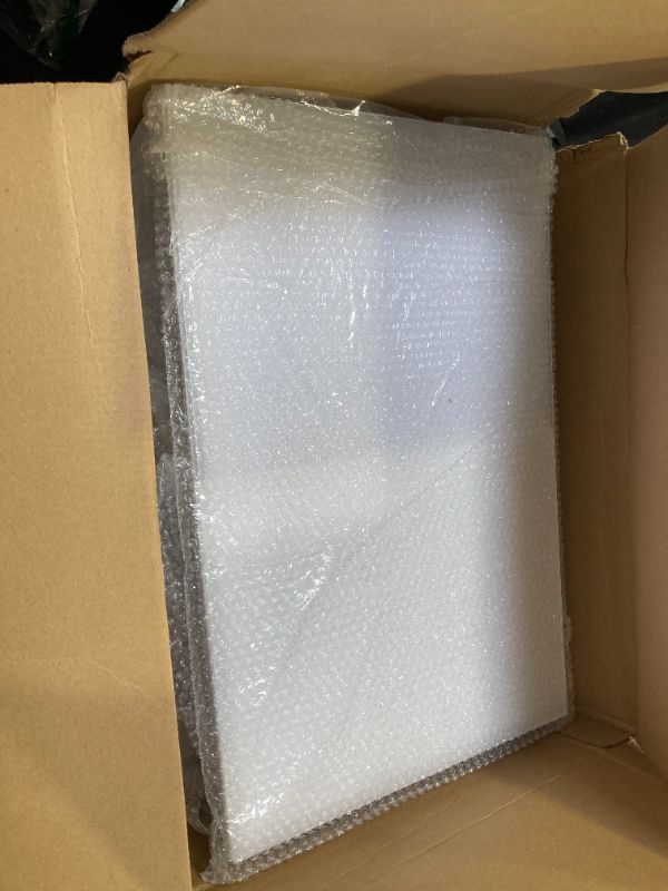 Photo 1 of Qilery 8 Pcs 11 x 17 Inch Acrylic Sign Holder Clear Display Stand Frame Table Top Slant Back Plastic Sign Holder Flyer Document for Menu Workers Teachers Office School Desktop
