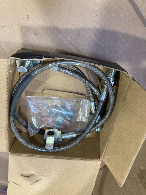 Photo 1 of Front Stainless Brake Lines Compatible With 1971-1987 Chevy GMC C/K 10 15 20 K5 Blazer 4-6" Lift