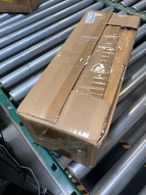 Photo 1 of 2 Pack Large Cable Management Box – Wooden Style Cord Organizer and Cover for TV Wires, Computer, Router, USB Hub and Under Desk Power Strip – Safe ABS Material and Baby-Pets Proof Lock (White)