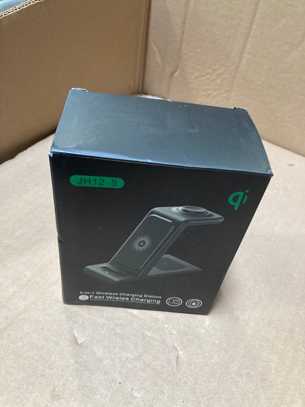 Photo 1 of Wireless Charging Station for Samsung Wireless Charger Galaxy Watch 8/7/6/5/4/3 Active 2/1 Stand Galaxy S25 Ultra/S25/S24/S23/S22/S21/Note20/10 Z Fold Flip 7 Galaxy Buds3/2 Pro/Live Multiple Devices