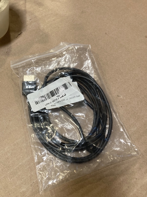 Photo 1 of Znoogrn USB to HDMI Cable, USB-A to HDMI Adapter for Monitor, Type-A Male to HDMI Male Adapter for TV/DVD Player/Projector/Monitor-6.6FT/2M (Black)