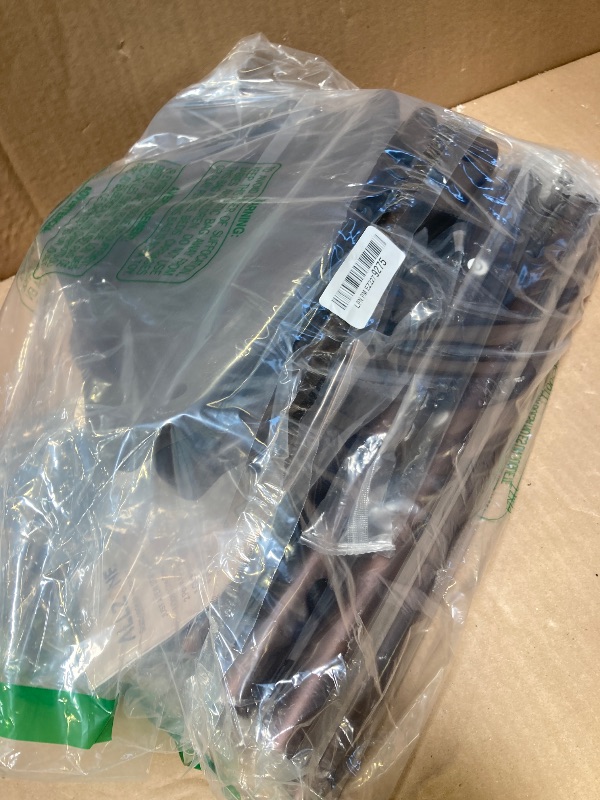 Photo 1 of ALLZONE Rustproof Shower Caddy Corner for Bathroom, Bathtub Storage Organizer for Shampoo Accessories, 4-Tier Adjustable Shelves with Tension Pole, Fit Height 34 to 116 Inch, Brown