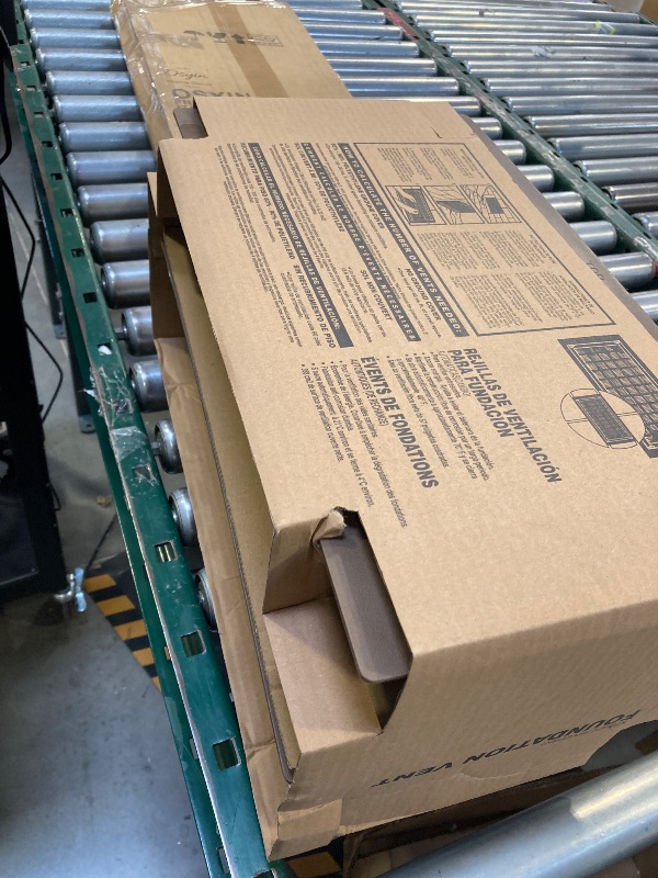 Photo 1 of 16 in. x 8 in. Automatic Open/Close Foundation Ventilation Crawl Space Vent 