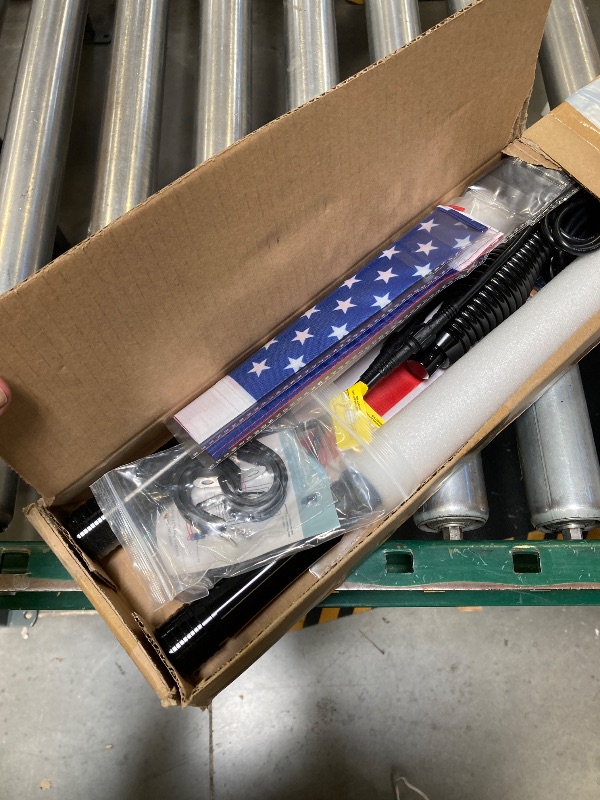 Photo 1 of 2PCs 3ft Whip light with spring base 