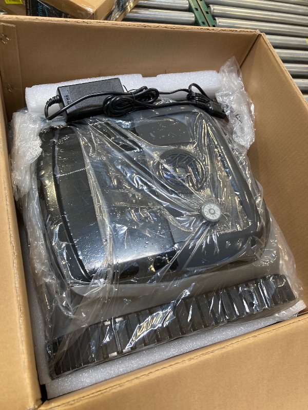 Photo 1 of Bubot 700 Auto Smart Robotic Pool Vacuum Cleaner - Triple Motor, 140Min, Wall-Climbing & Strong Suction for Above/Inground Pools up to 861 Sq.ft Silver-grey