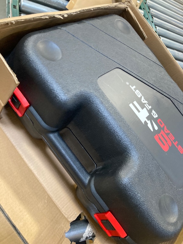 Photo 1 of S&F STEAD & FAST Mag Drill Press Kit, 1100W Portable Magnetic Drill, 700 rpm No Load Speed, Max Depth of Cut 2", Max Boring Diameter 1-9/16", Carrying Case