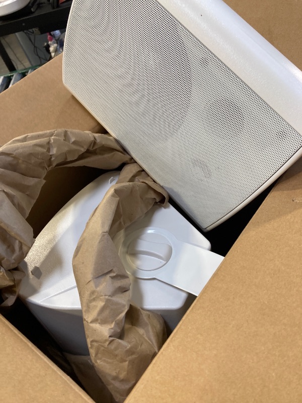 Photo 1 of 2-Way 5.25" Outdoor Indoor Speakers with Powerful Bass | Effortless Mounting Swivel Brackets | All Weather Resistance | Expansive Stereo Sound Coverage | Sold in Pairs, White