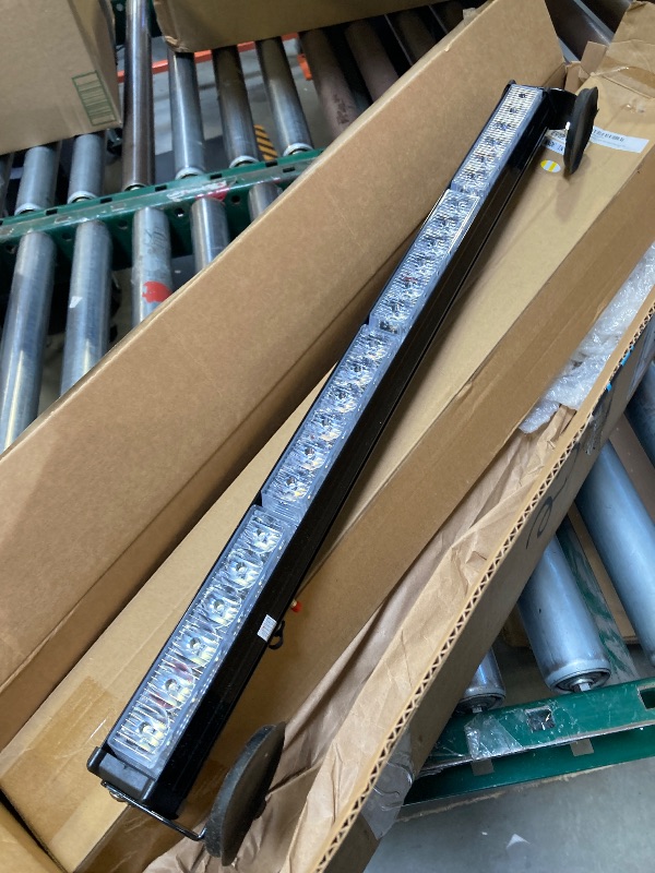 Photo 1 of 24'' AMber/white Wireless traffic advisor emergency light bar