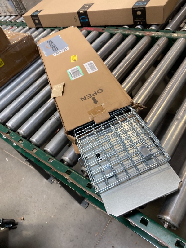 Photo 1 of 1-Door Professional Live Animal Cage Trap for Raccoon, Opossum, Groundhog, and Feral Cat
