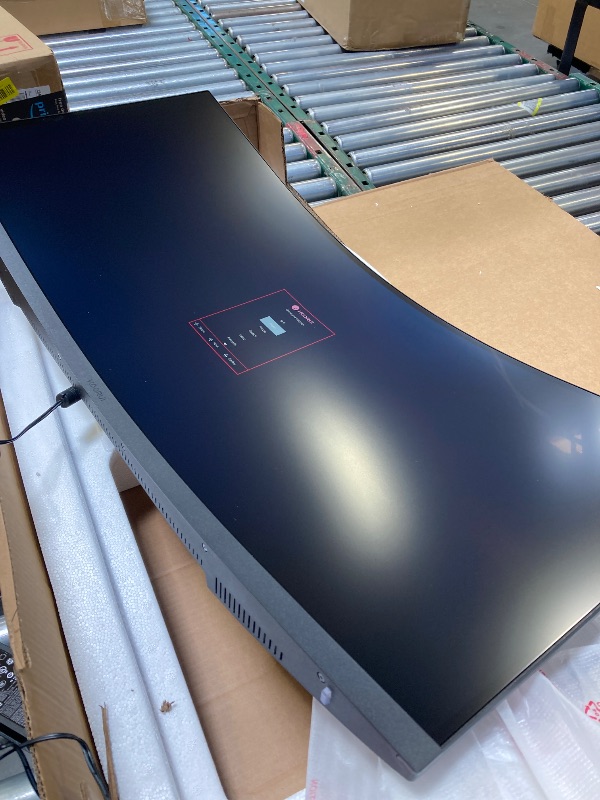 Photo 1 of KOORUI 34-inch Curved Ultrawide WQHD 3440×1440 Gaming Monitor, 165Hz 1000R- PIP/PBP, 1ms(MPRT), HDR400, DCI-P3 95%, FreeSync Premium, 1 x DP 1.4 & 2 x HDMI 2.0, Tilt Height Swivel Adjustment, 34E6UC