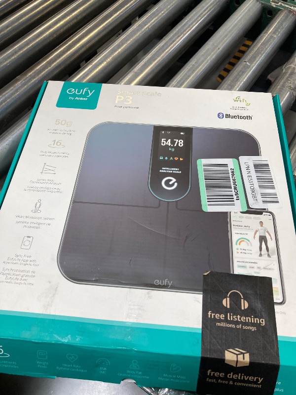 Photo 1 of 
Eufy Smart Wi-Fi Fitness Tracking Smart Scale
