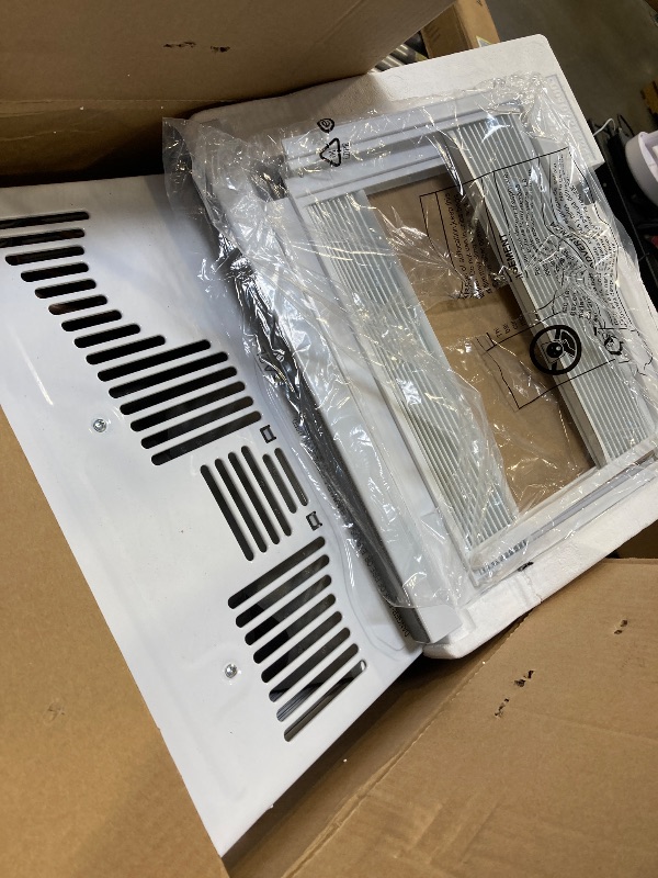 Photo 1 of GE Window Air Conditioner Unit, 5,000 BTU for Small Rooms up to 150 sq ft. with Manual Adjustable Fan and Cooling Settings, Perfect for Small Bedroom or Living Room, Easy Install Kit Included, White