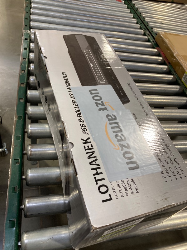 Photo 1 of 13 inch 4-Roller Laminator Machine, 3-10 Mil 60-Second Warm-up A3 Commercial Laminating Machine with 50 Sheets, LOTHANEK Heavy Duty Thermal Machine for Home, School Office Teacher Use