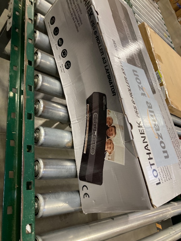Photo 1 of 13 inch 4-Roller Laminator Machine, 3-10 Mil 60-Second Warm-up A3 Commercial Laminating Machine with 50 Sheets, LOTHANEK Heavy Duty Thermal Machine for Home, School Office Teacher Use