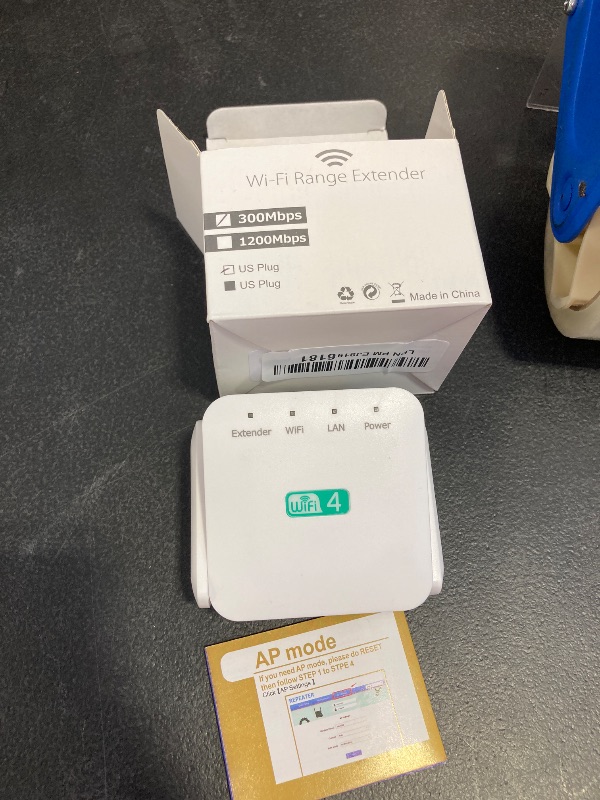 Photo 1 of Extendtecc WiFi Booster Wireless Speed Wave WiFi Extender Signal Booster 300Mbps, Extend Tecc WiFi Repeater Wireless Signal Booster 2.4 GHz Dual Band 4 Antennas 360° Full Coverage Internet Extender