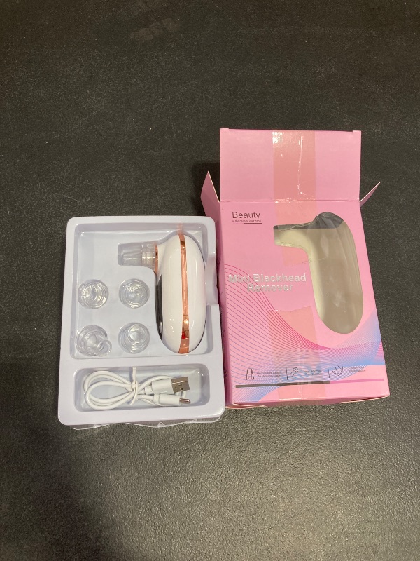 Photo 1 of NSXAYIWE Skin Tag Removal Pen, 3 Modes Mini Pore Electric Blackhead Removal Machine Blackhead Remover Skin Deep Cleansing Pores Cleaner