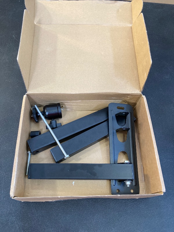 Photo 1 of ITEM IS MISSING PARTS, UNSURE WHAT PARTS ARE MISSING ------------------------------------------------JUBOR Projector Wall Mount, 360° Rotation Adjustable Projector Webcams Stand with 1/4" Ball Head, Devices Bracket Holder for Home Theaters, Office