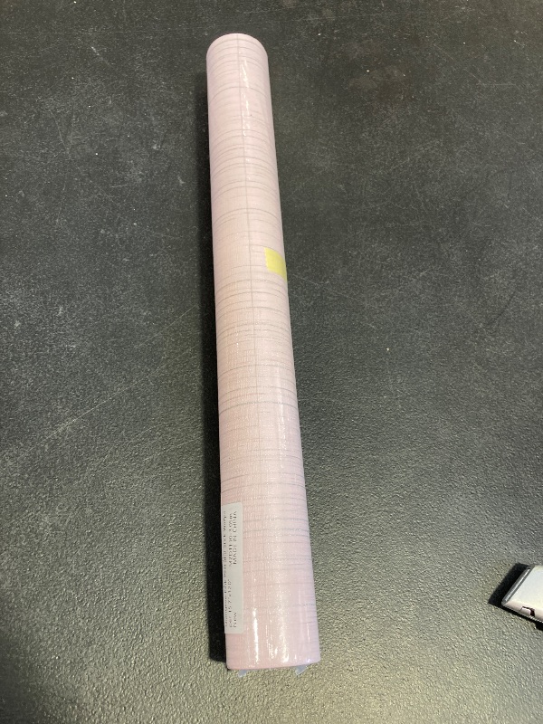 Photo 1 of Qianglive Pink Grasscloth Peel and Stick Wallpaper - 15.7"x120" Vintage Removable Waterproof Wallpaper for Room Walls, Cabinets, Furniture, Drawers, Desk