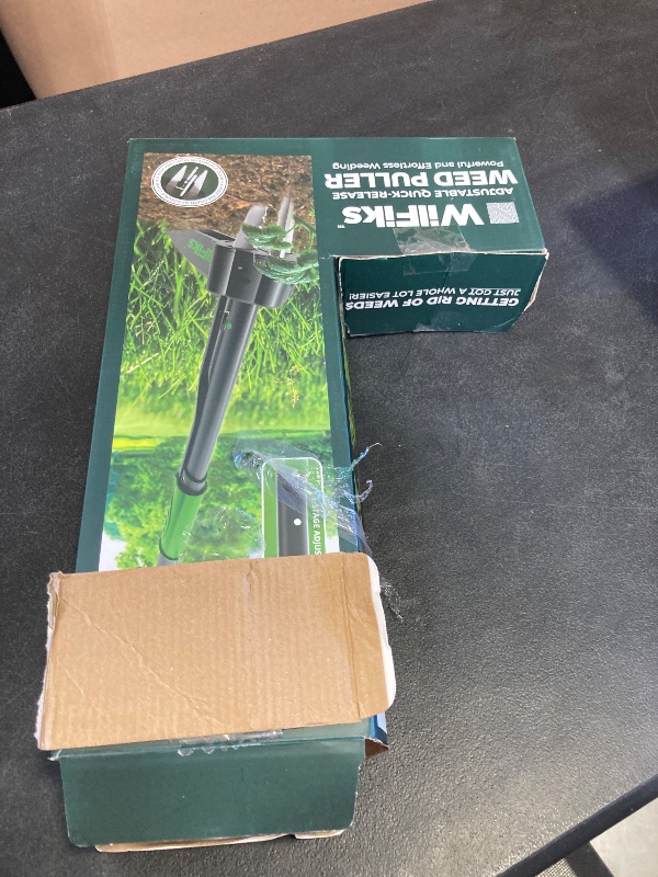 Photo 1 of Puller Tool with Long Adjustable Handle (36", 40", & 45"), Quick-Release Weed Ejector Mechanism, Lightweight Aluminum Stand-Up Heavy Duty Weed Remover, 4-Claw Head & Foot Pedal for Easy Weeding