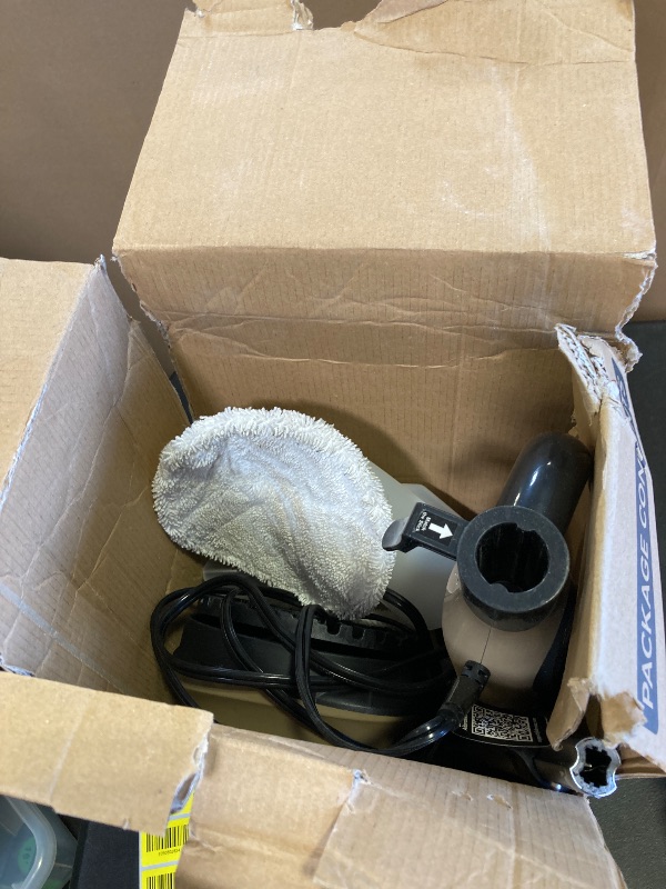 Photo 1 of DEVOAC VM6 Scrubbing Steam Mop with Rotating Mop Pads, 10 in 1 Steam Mop, Lightweight Spin Mop & 3 Steam Modes for Hard Floor Laminate Marble Floors (Khaki)