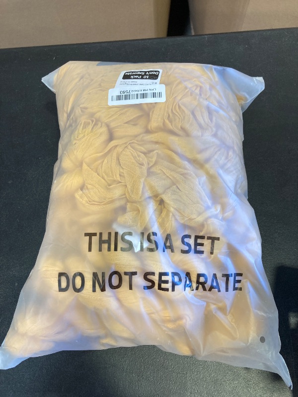 Photo 1 of 10 Pcs Mustard Cheesecloth Table Runner 10FT, Gauze Table Runner for Wedding Reception Sheer Bridal Shower Birthday Party Boho Table Decoration, Rustic Romantic Wedding Runner