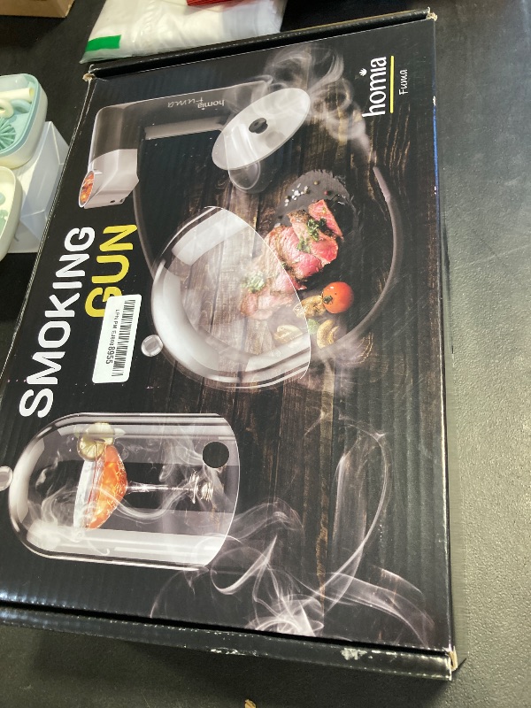Photo 1 of Cocktail Smoker Kit - Whiskey Smoker Kit - Smoke Infuser - Universal Kit, 14 PCS, Smoker Machine with Accessories and Wood Chips - Indoor Smoker - Gift for Men