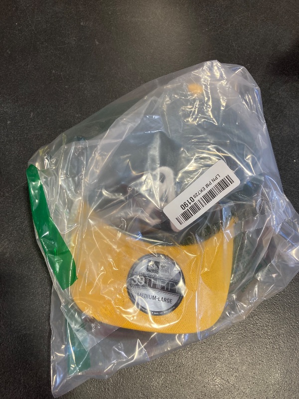 Photo 1 of New Era MLB 2-Tone Team Classic 39THIRTY Stretch Flex Fit Hat Cap (as1, Alpha, m, l, Oakland Athletics)