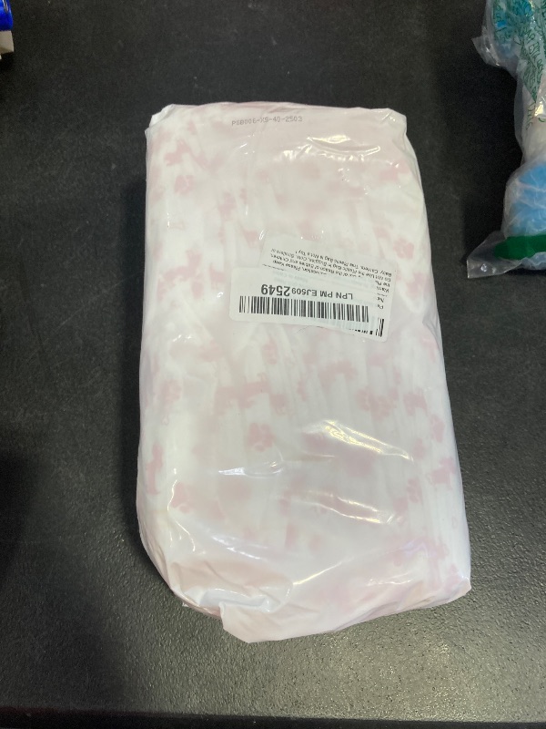 Photo 1 of Pet Soft Disposable Dog Diapers - Female Dog Diapers with Adjustable Foam Tail Hole, Ultra Protection Puppy & Cat Diapers Wetness Indicator for Dogs in Heat or Incontinence,20pcs (XS,Red)