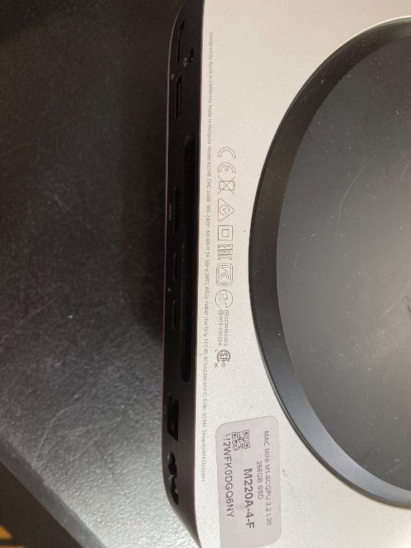 Photo 1 of Apple 2020 Mac Mini with Apple M1 Chip 16GB RAM, 256GB SSD Storage Silver (Renewed)