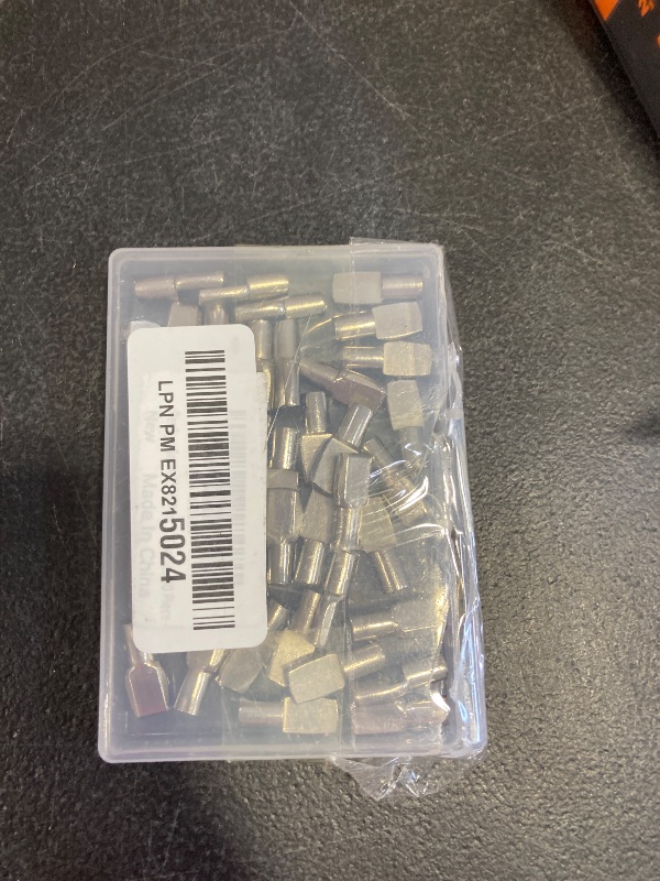 Photo 1 of Benkyo 6mm Shelf Pins 6mm Shelf Pegs for Cabinet Shelves and Bookshelf Metal Shelf Support Pegs for Adjustable Wood Shelving Pegs to Hold Shelves ?80 Piece?