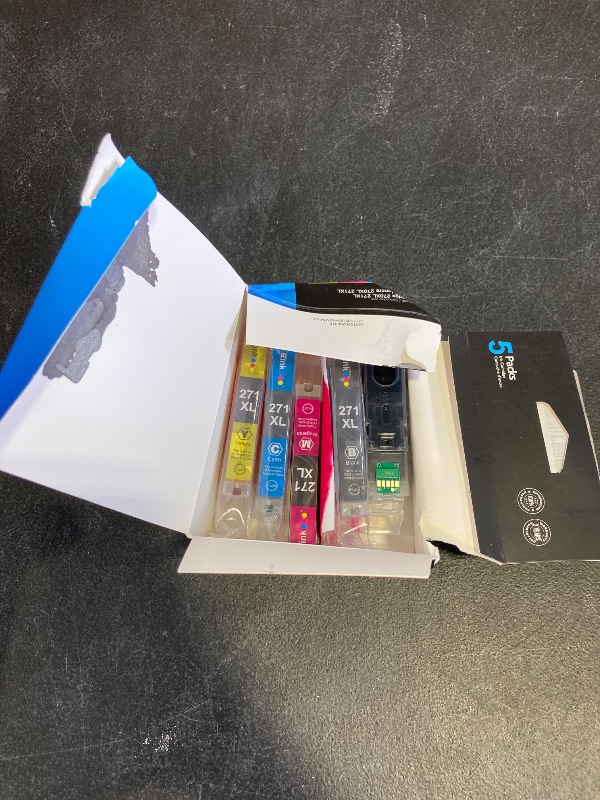 Photo 1 of E-Z Ink Compatible for Canon 270 271 XL PGI-270XL CLI-271XL Ink Cartridges,to use with MG5721 MG5720 MG5722 MG6820 MG6821 MG6822 TS5020 TS6020 MG7720 TS8020 TS9020 (PGBK, Black, Cyan, Magenta, Yellow)