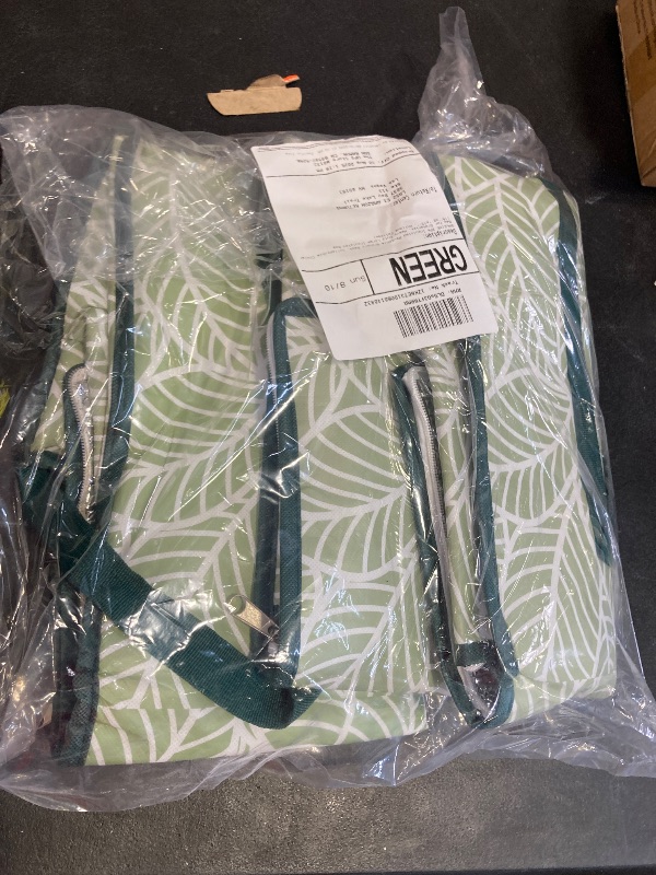 Photo 1 of BALEINE 2Pk Insulated Reusable Grocery Bags, Collapsible Cooler Bag for Groceries, Heavy Duty Large Insulated Bag (16''x9''x13'', Antique Foliage)