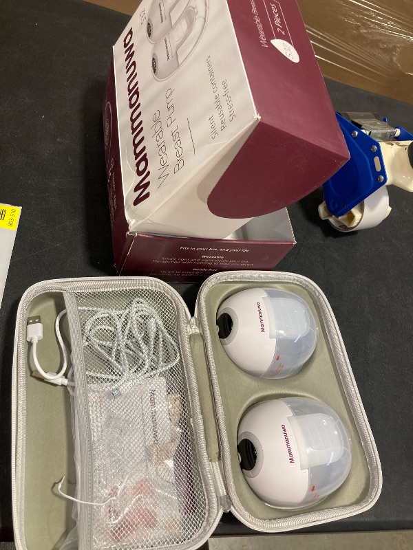 Photo 1 of Mammanuwa Electric Breast Pump - Lightweight, Portable, & Hands-Free with Baby Mouth Technology - BPA-Free, 4 Modes, 9 Levels - Elevate Your Breastfeeding Style with Mammanuwa S32