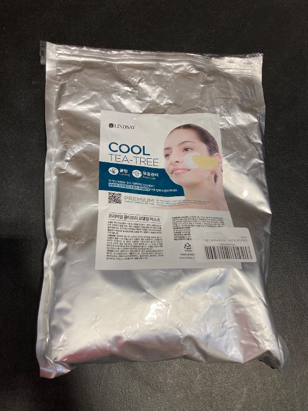 Photo 1 of Lindsay Cool Tea Tree Modeling Mask Pack Powder 2.2lb / 1kg (# 1. Cool Tea Tree Powder 2.2lb)