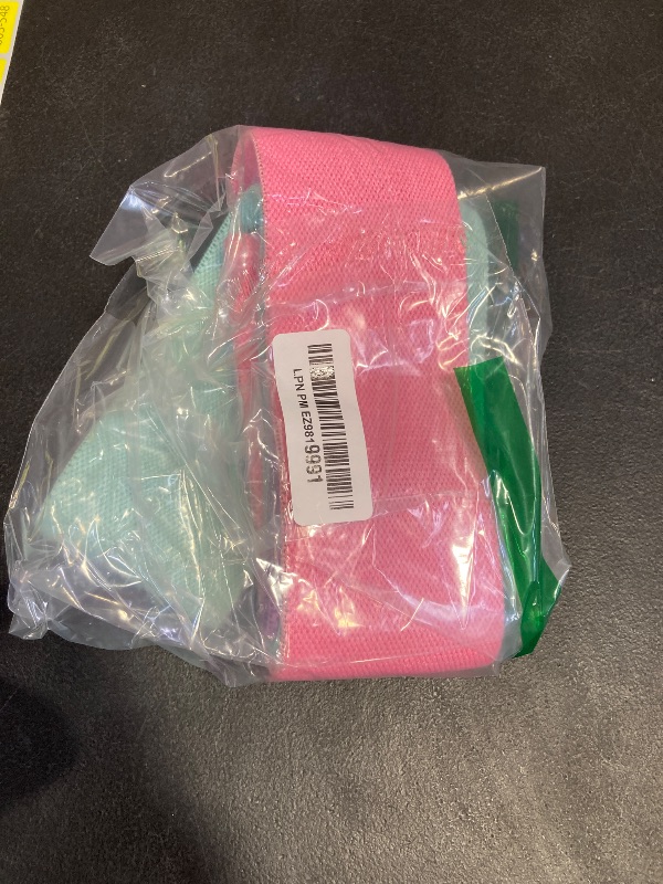 Photo 1 of Fabric Resistance Bands for Working Out - Exercise Bands for Women and Men, Booty Bands for Legs and Glute, Yoga, Pilates, Rehab, Fitness and Home Workout