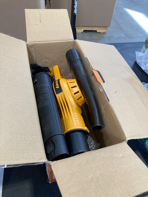Photo 1 of 20V Cordless Leaf Blower, 150MPH Handheld Blower with 2 Batteries & Charger, Variable Speed Small Electric Leaf Blowers for Yard, Lawn Care, Garden, Patio, and Driveway Cleaning