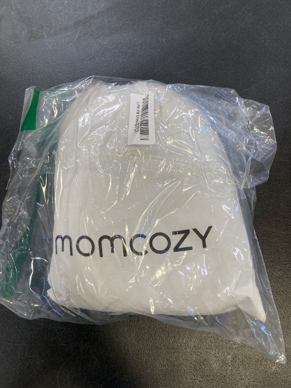 Photo 1 of Momcozy Baby Wrap Carrier, Easy to Wear Infant Carrier Slings, Lightweight Hands Free Baby Sling, Adjustable Baby Carriers for Newborn to Toddler 8-35 lbs, Black