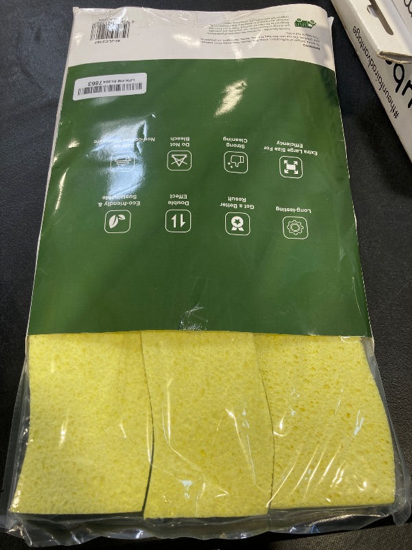 Photo 1 of AIDEA XL Scrub Sponges 6Count, Heavy Duty Sponges for Dishes, Extra Large Sponge for Cleaning Kitchen and Household, Heavy Duty Sponge Safe for Non-Coated Cookware, Cleaning Power for Bathroom, House