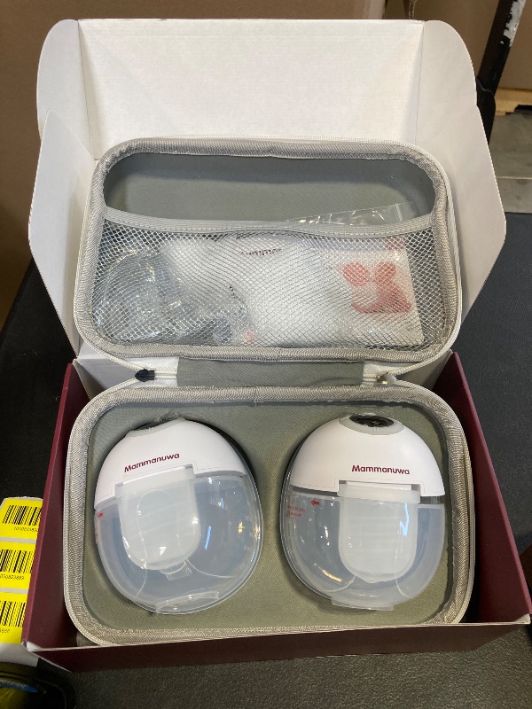Photo 1 of Mammanuwa Electric Breast Pump - Lightweight, Portable, & Hands-Free with Baby Mouth Technology - BPA-Free, 4 Modes, 9 Levels - Elevate Your Breastfeeding Style with Mammanuwa S32