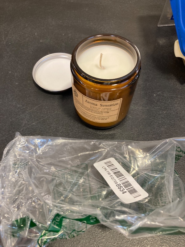 Photo 1 of ARCASA Organic Lavender Candles - Non Toxic Soy Candles for Home, Stress Relief & Meditation (7oz)