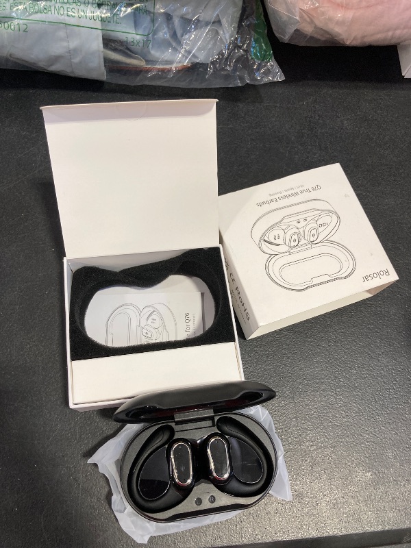 Photo 1 of Wireless Earbuds, 2025 Bluetooth 5.4 Headphones Sport, 50Hrs HiFi Stereo Deep Bass Over-Ear buds with ENC Noise Cancelling Mic, IP7 Waterproof & LED Display Earphones with Earhooks for Workout/Running